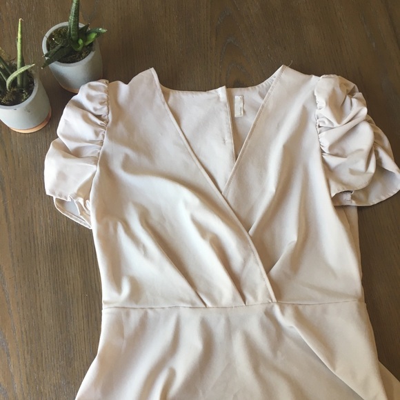 Irene’s Story Tops - Peplum Blouse with Button Details